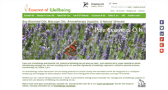 Desktop Screenshot of essenceofwellbeing.com.au